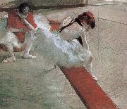 Dancer have a break Edgar Degas